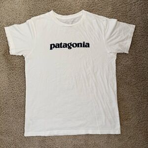 Patagonia Classic White Short Sleeve Tee